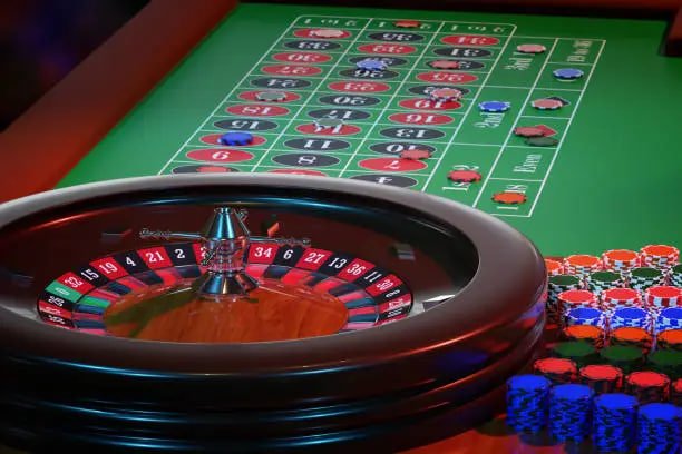 Tampilan riwayat permainan Live Blackjack dengan statistik tangan dan keputusan